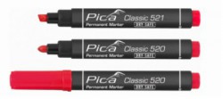 Pica Classic 520 Permanent Marker - Red